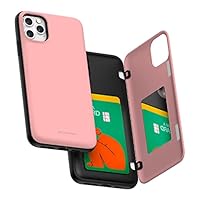 Amazon.co.jp: Goospery iPhone 11 Pro Max ケース 背面 カード 収納